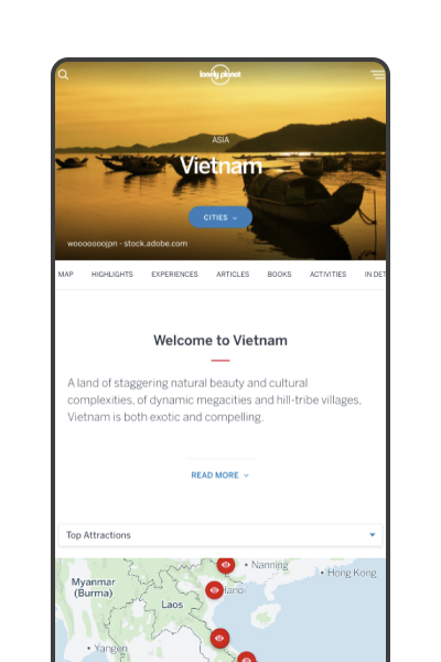 Lonely Planet case study preview