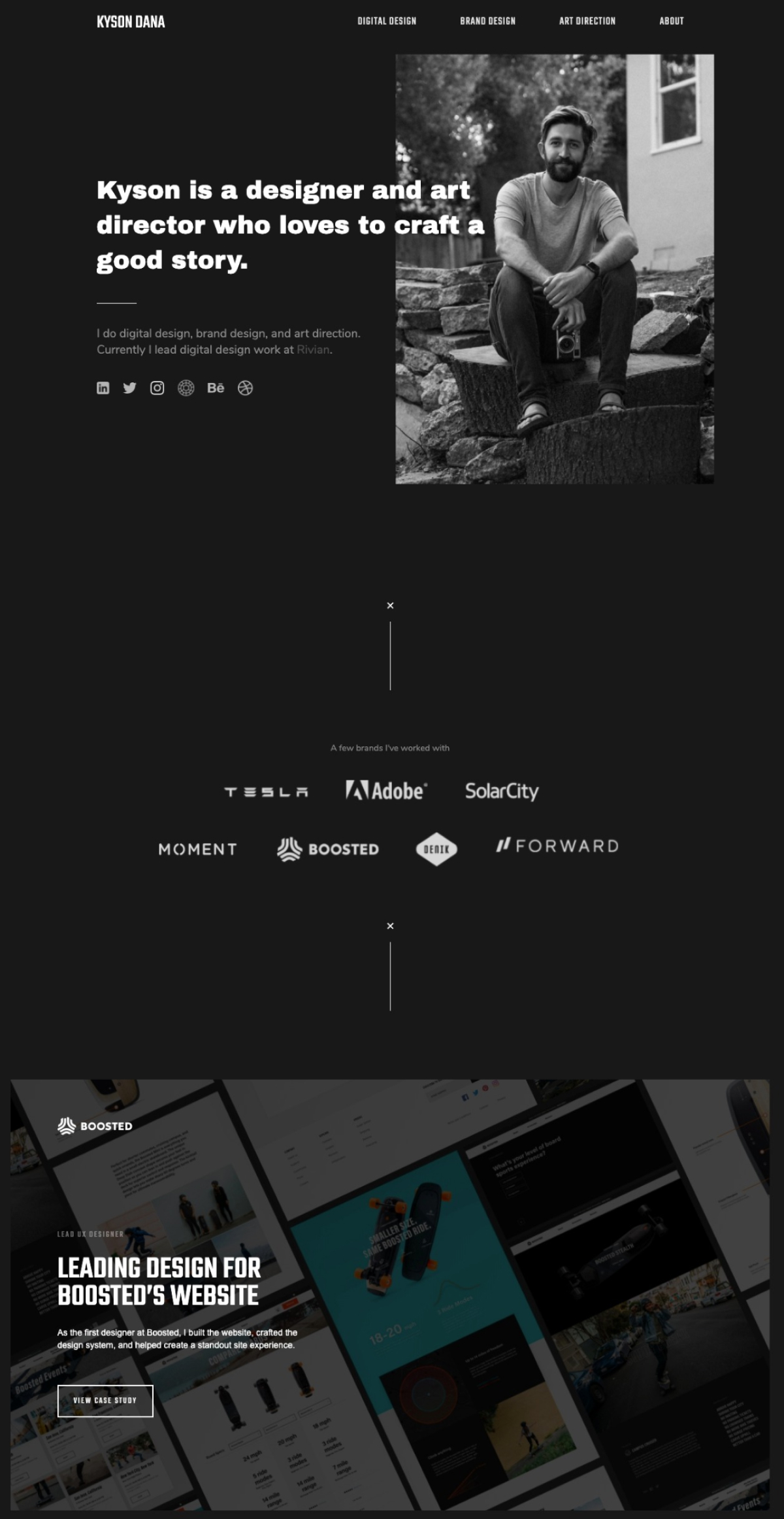 Kyson Dana creative designer portfolio - creative portfolio