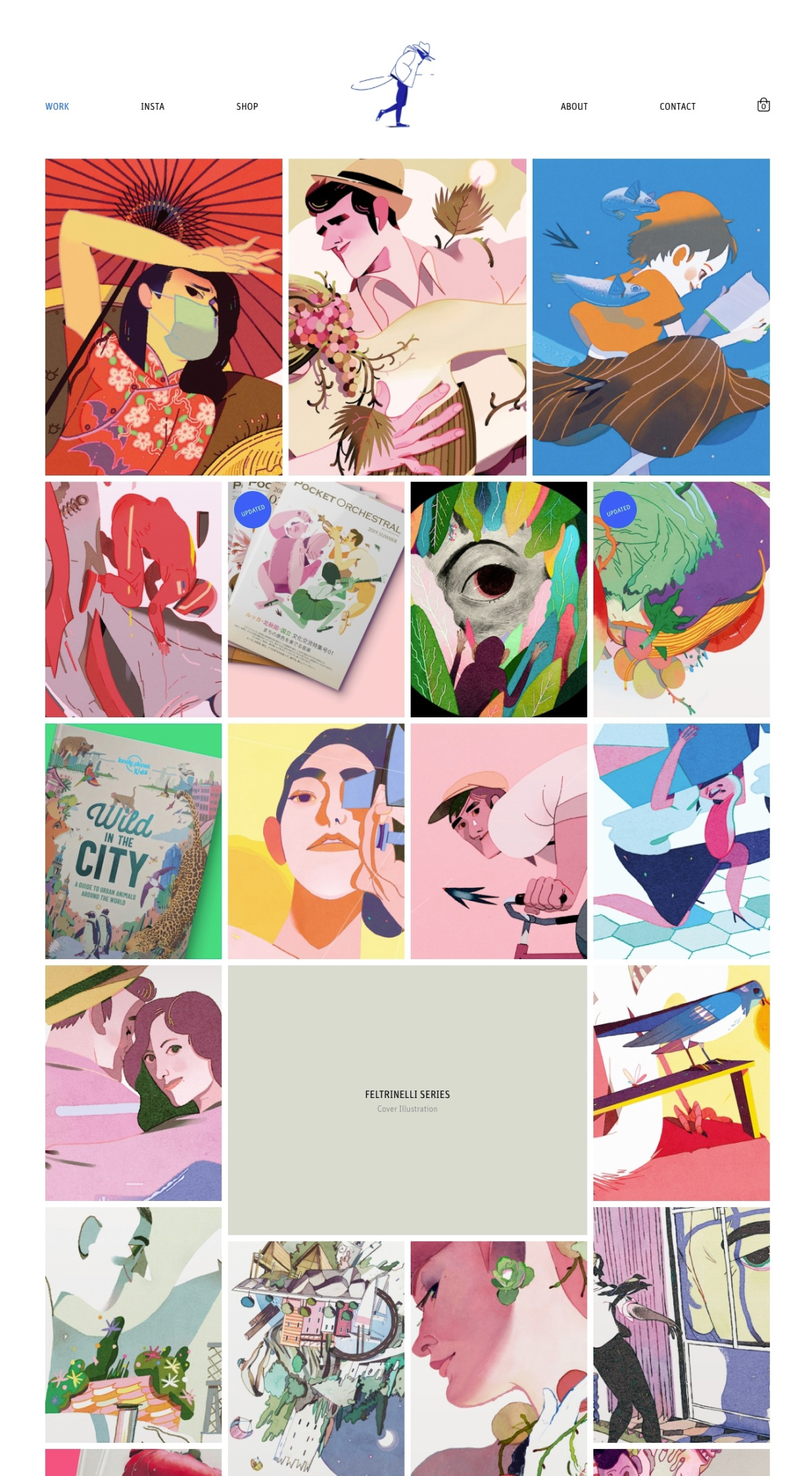Gianluca Folì portfolio screenshot