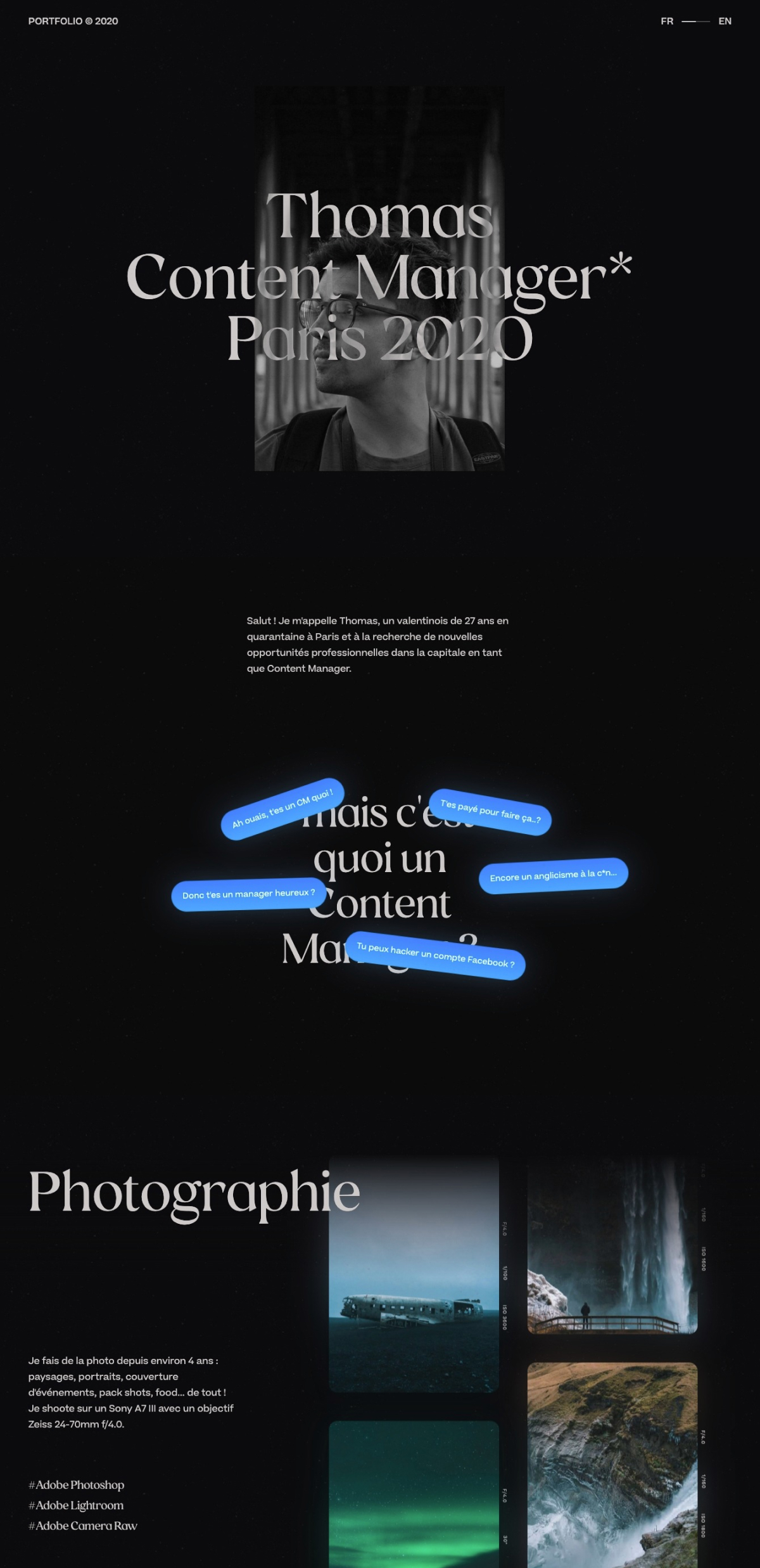 Thomas Bosc portfolio screenshot