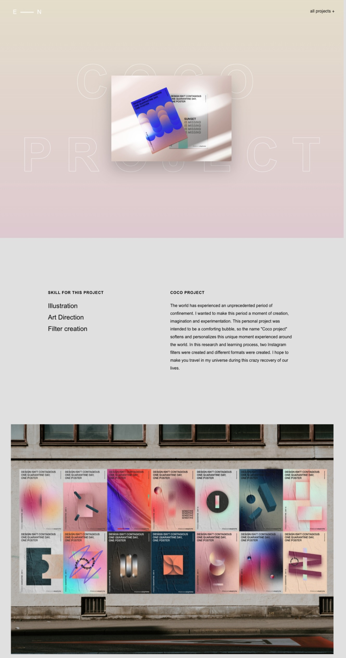 Elyse Niezgoda Hamdi portfolio screenshot