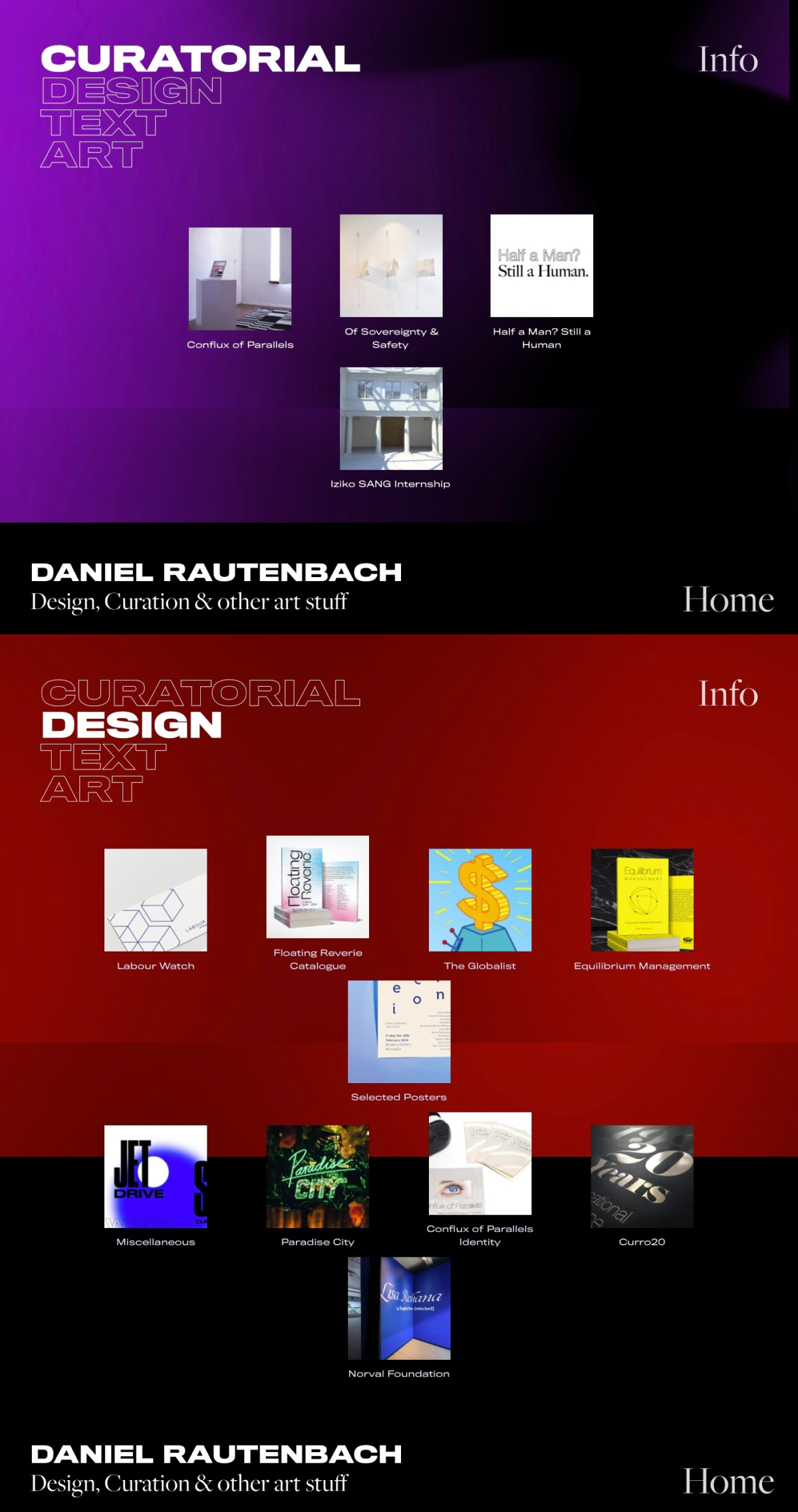 Daniel Rautenbach portfolio screenshot