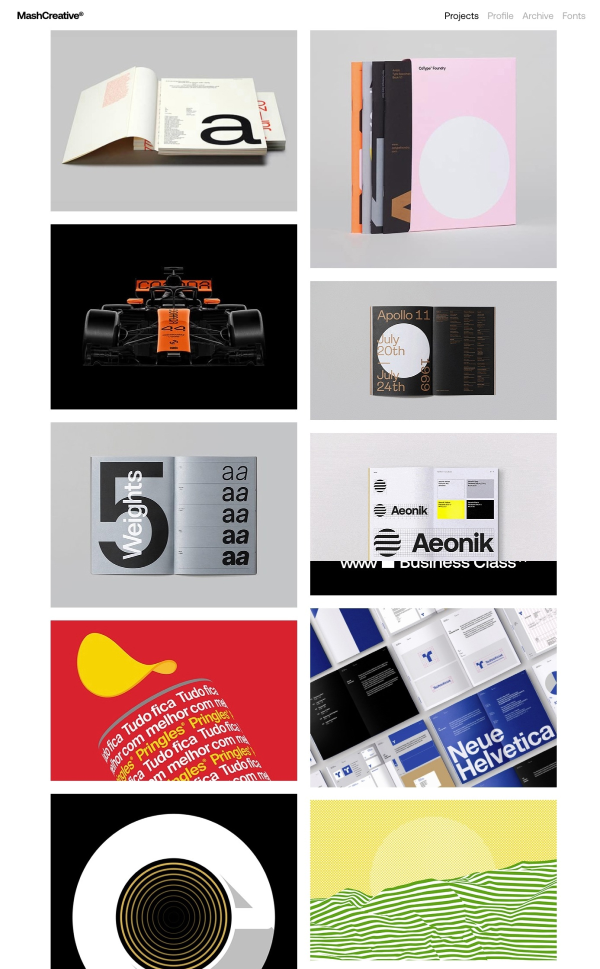 Mark Bloom portfolio screenshot