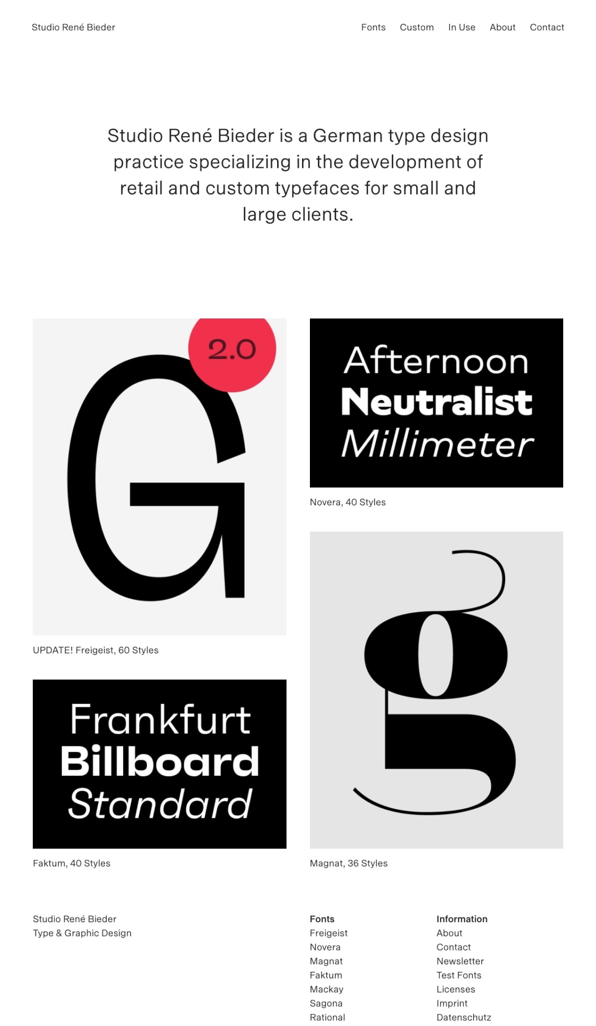René Bieder creative designer portfolio - creative portfolio