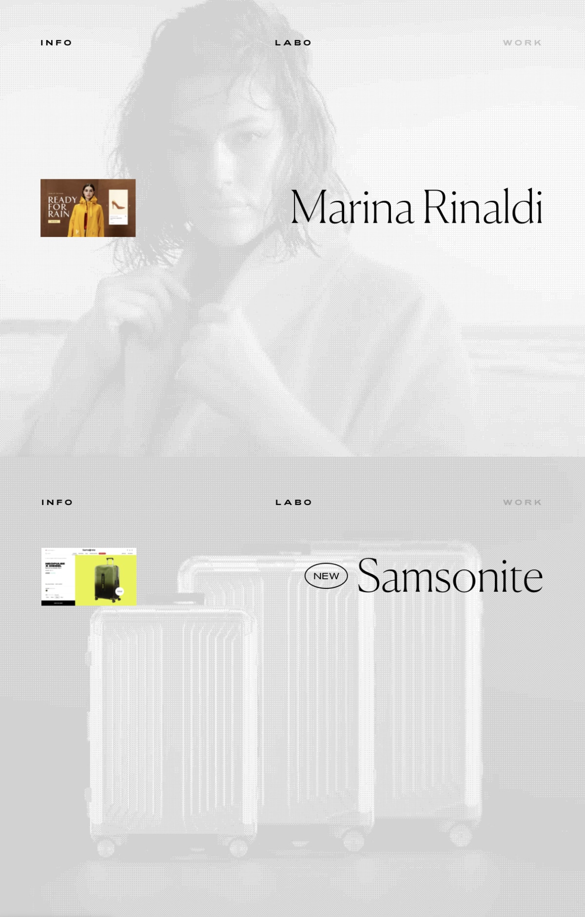 Guillaume M portfolio screenshot