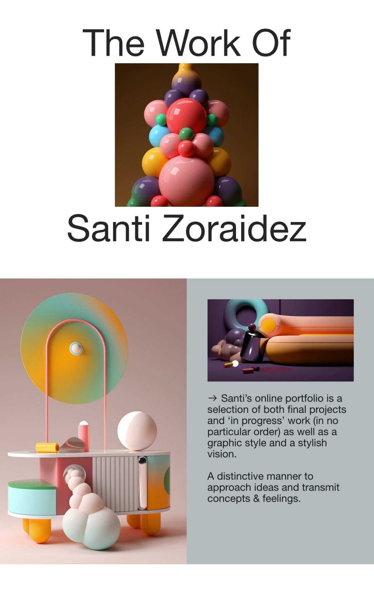 Santi Zoraidez portfolio screenshot