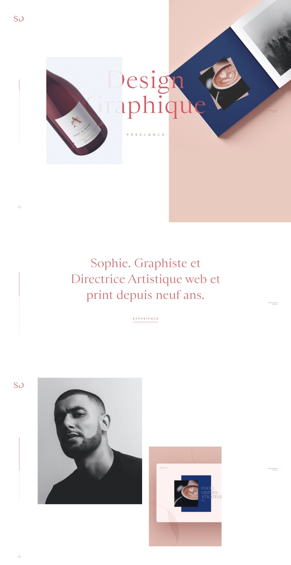 Sophie DKF portfolio screenshot
