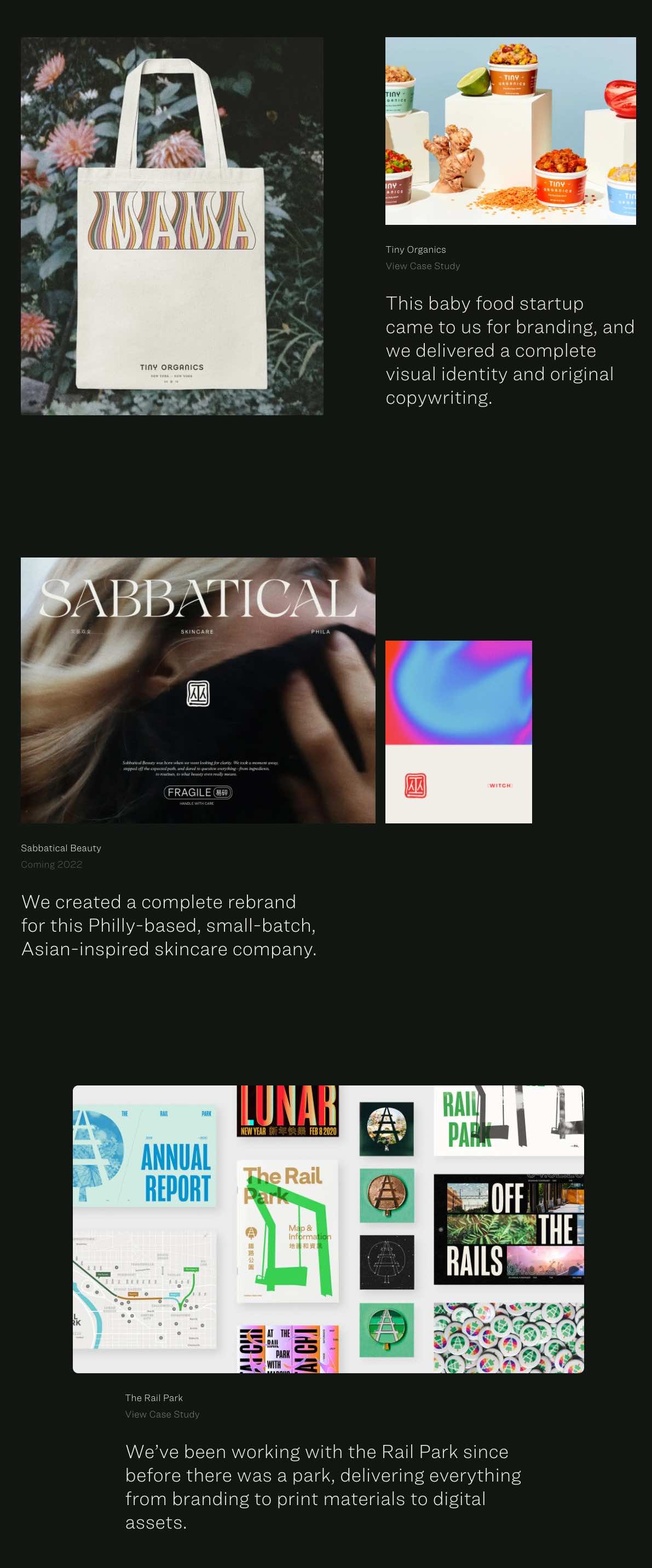 Smith & Diction portfolio screenshot