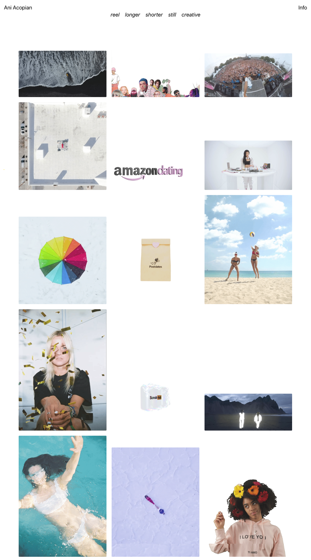 Atlas Acopian portfolio screenshot