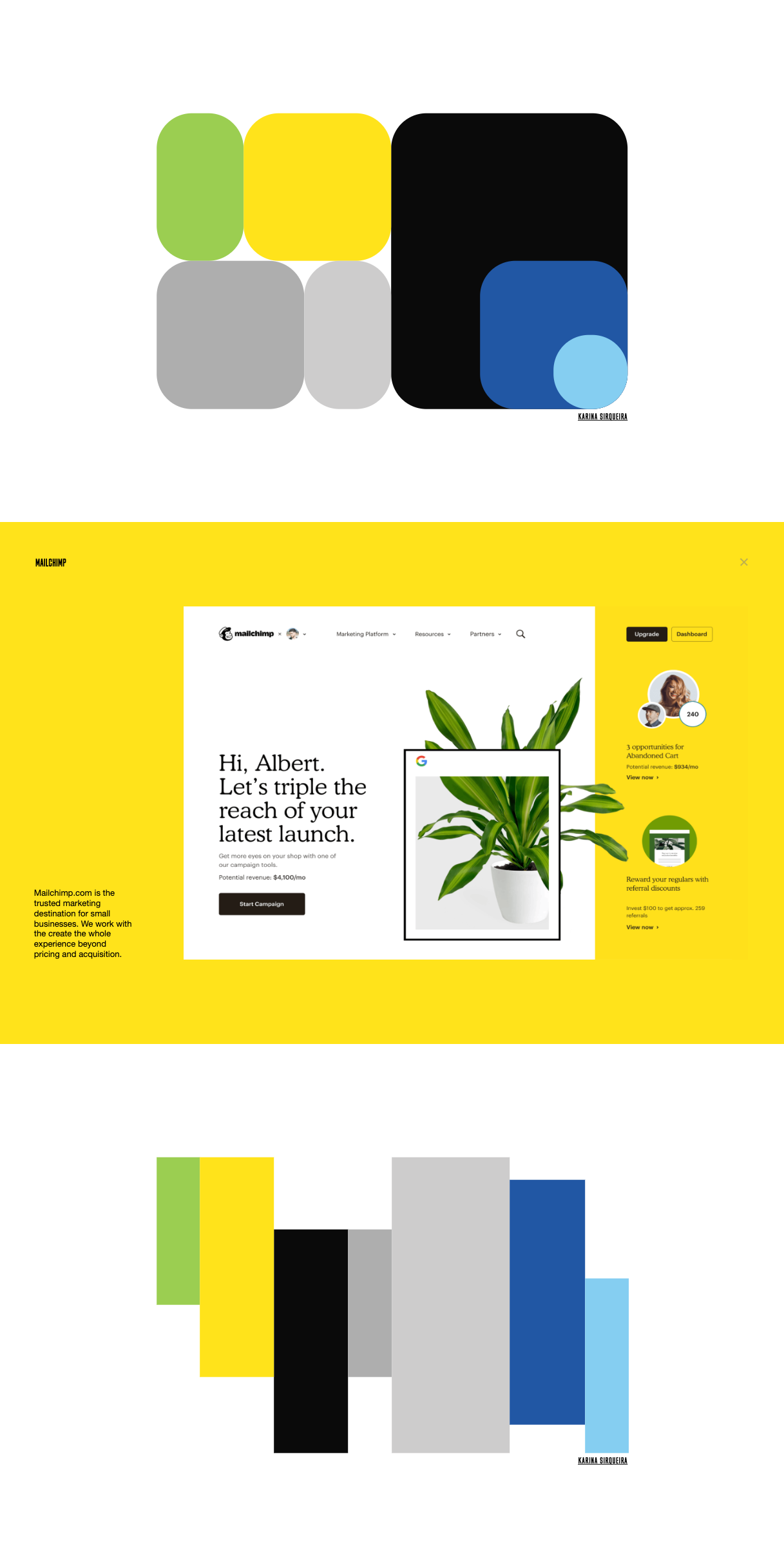 Karina Sirqueira portfolio screenshot