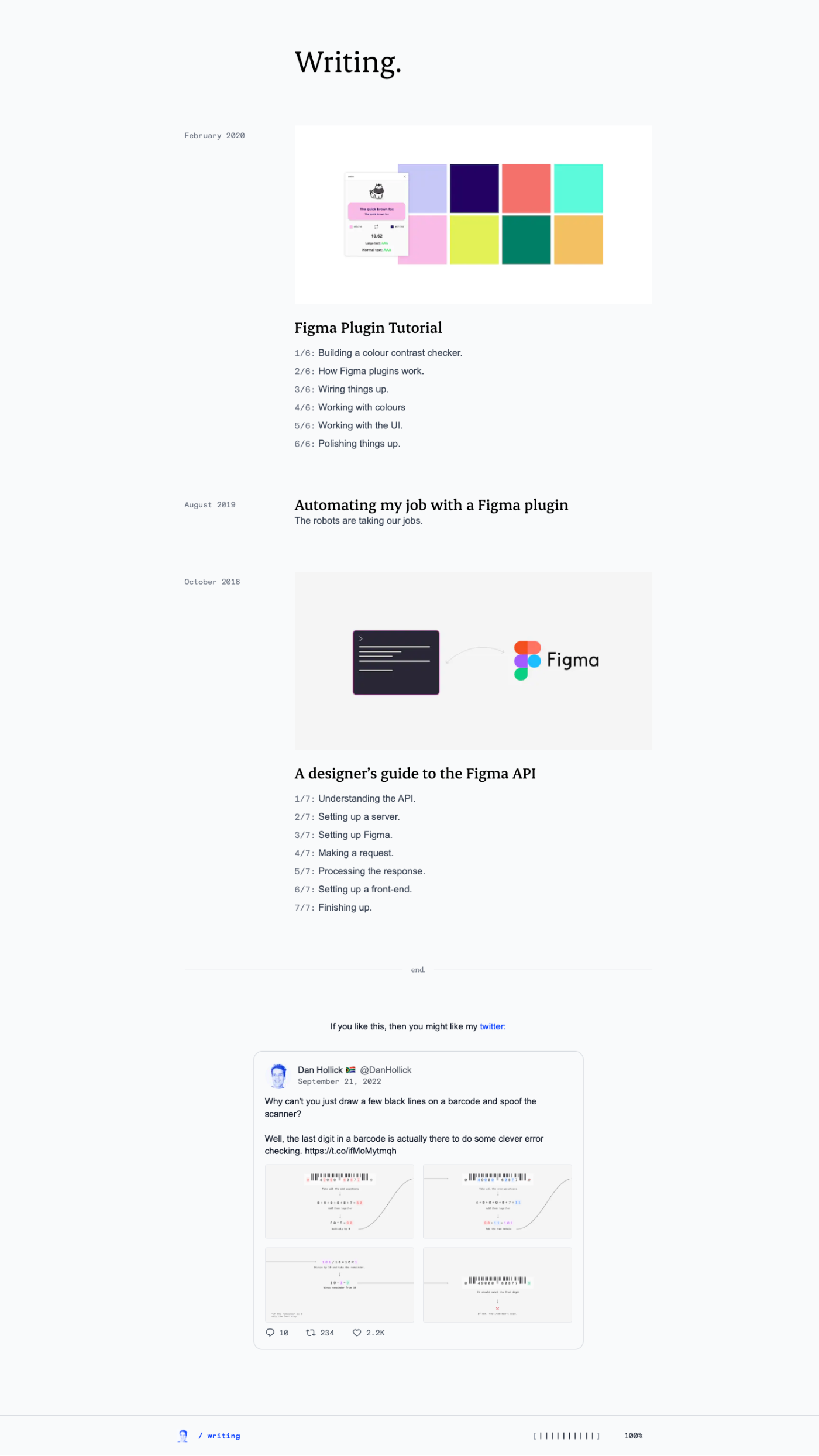 Dan Hollick ux & product designer portfolio - creative portfolio