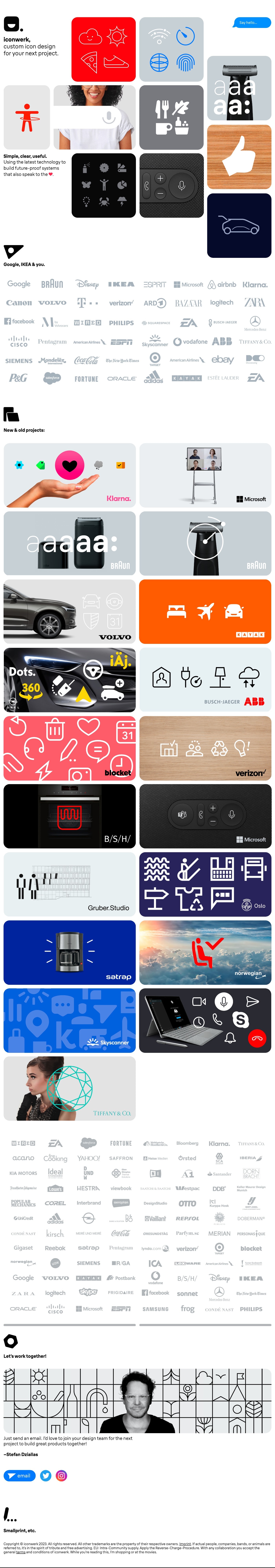 iconwerk portfolio screenshot