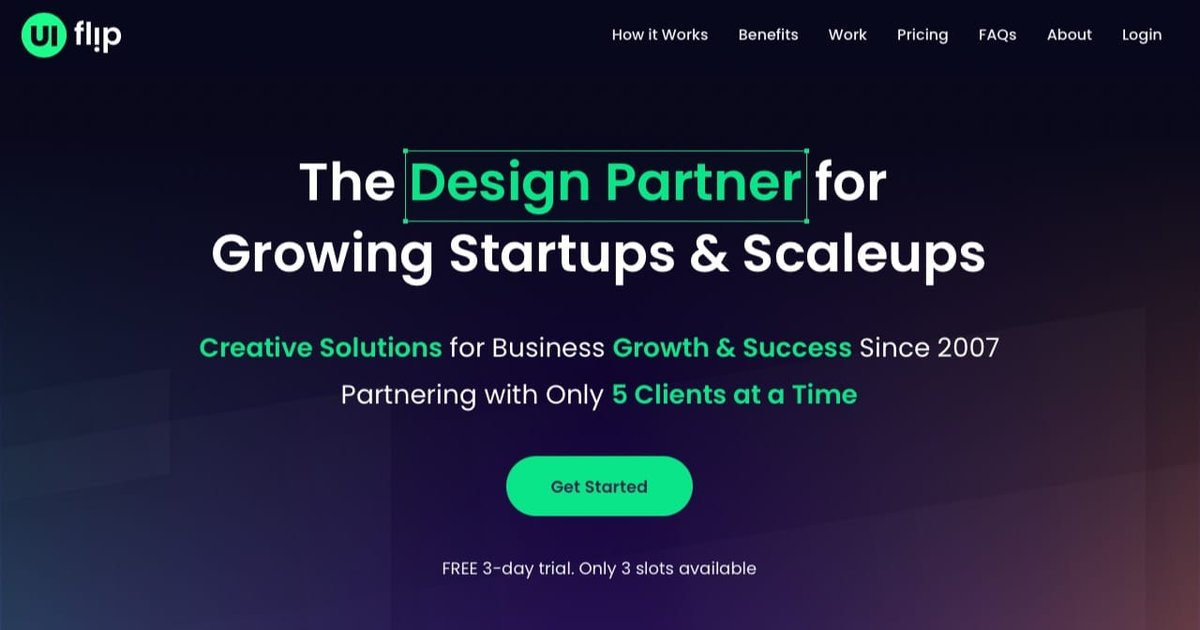 Ivo UI Flip - UX & Product Designer Portfolio Inspiration