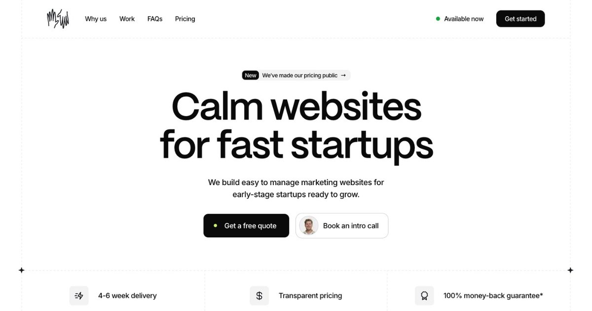 Two Hands Studio - Design Agency Portfolio Inspiration