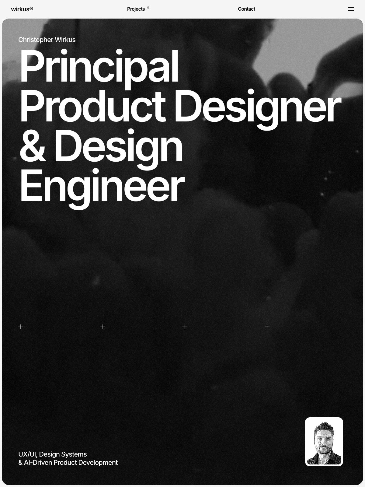 Christopher Wirkus portfolio screenshot