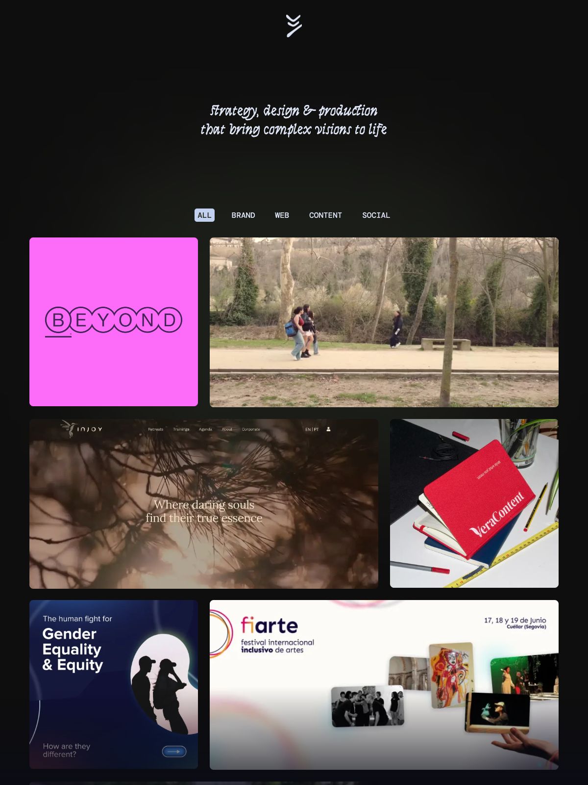 Esaú portfolio screenshot