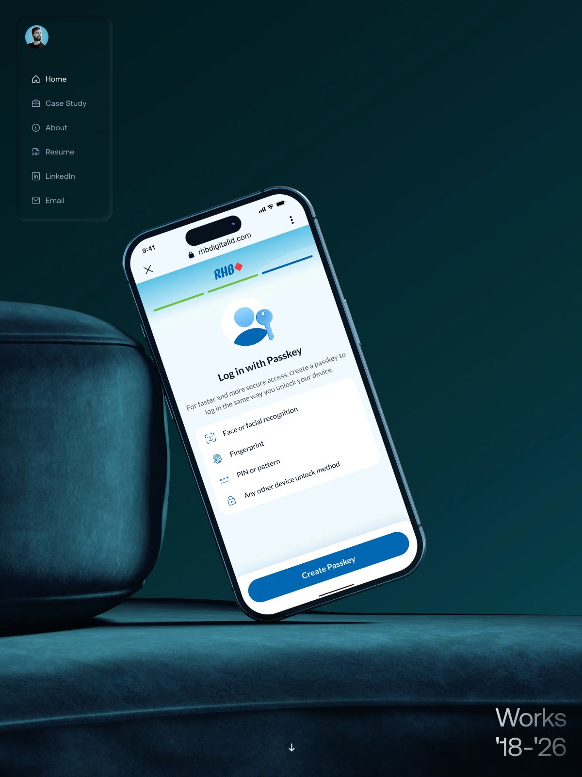 Shehryar portfolio screenshot