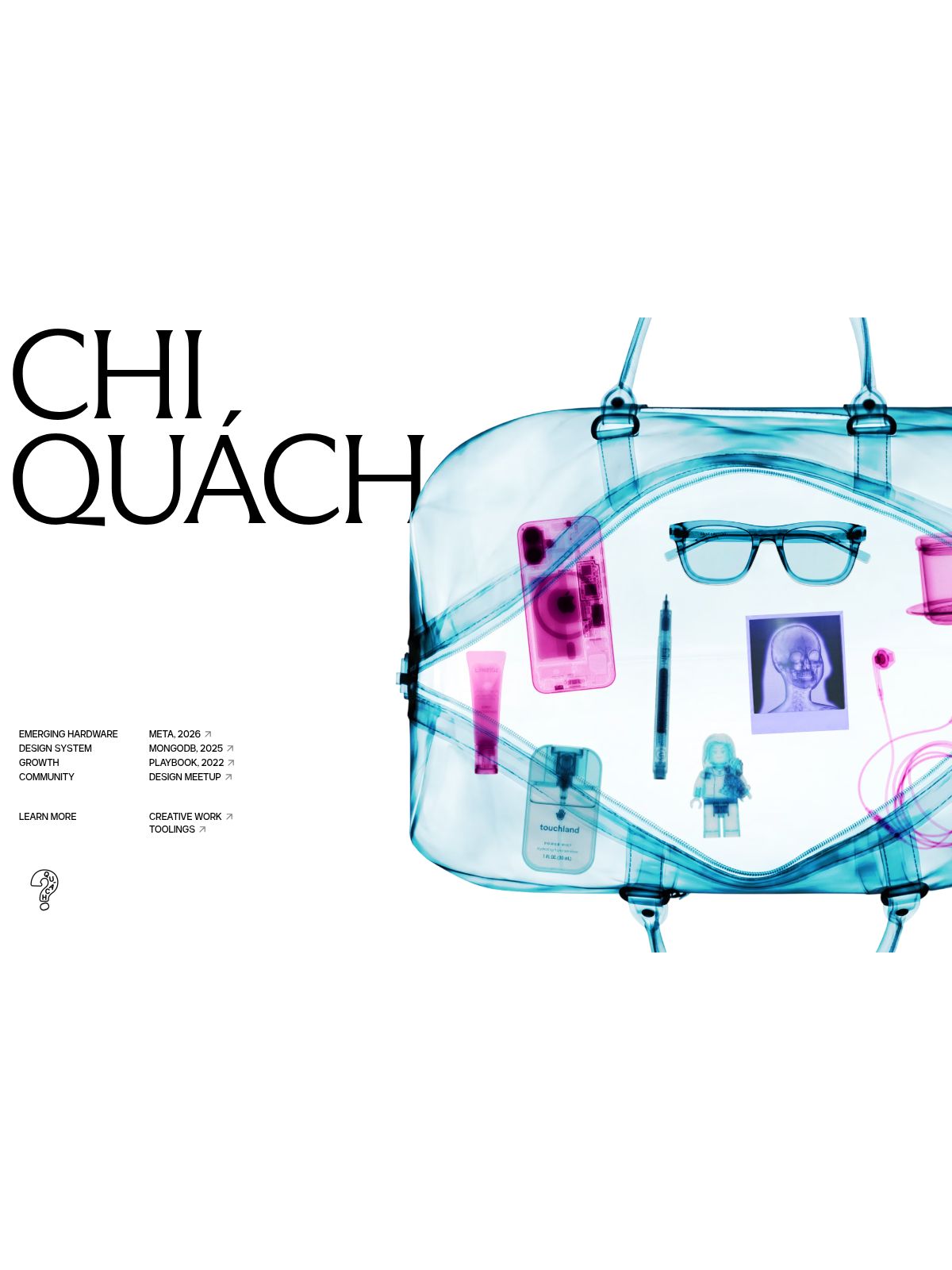 Chi Quach portfolio screenshot